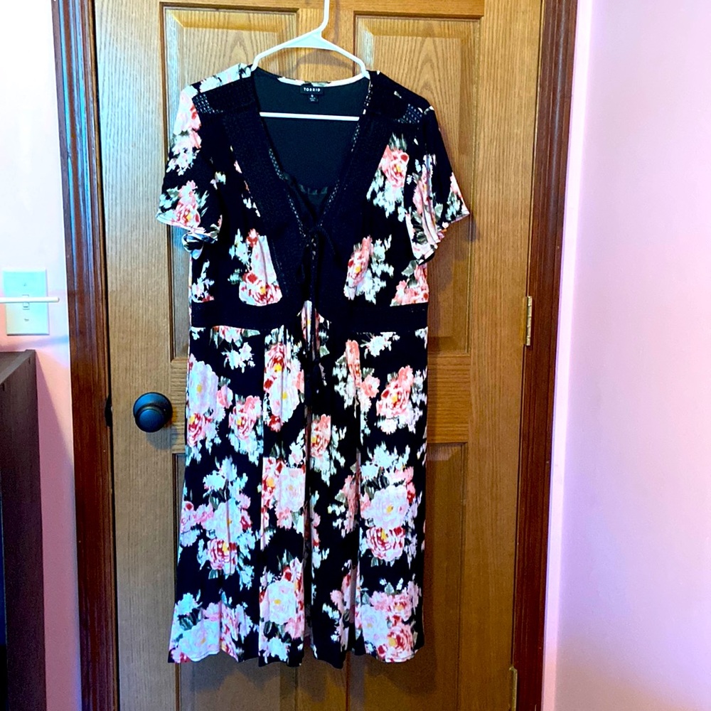 Torrid Roses skater dress